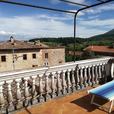 Mansarda Con Solarium Panoramico Su Centro Storico Di Sarteano Vicino Alle Famose Terme Della Val D'Orcia Διαμέρισμα Εξωτερικό φωτογραφία