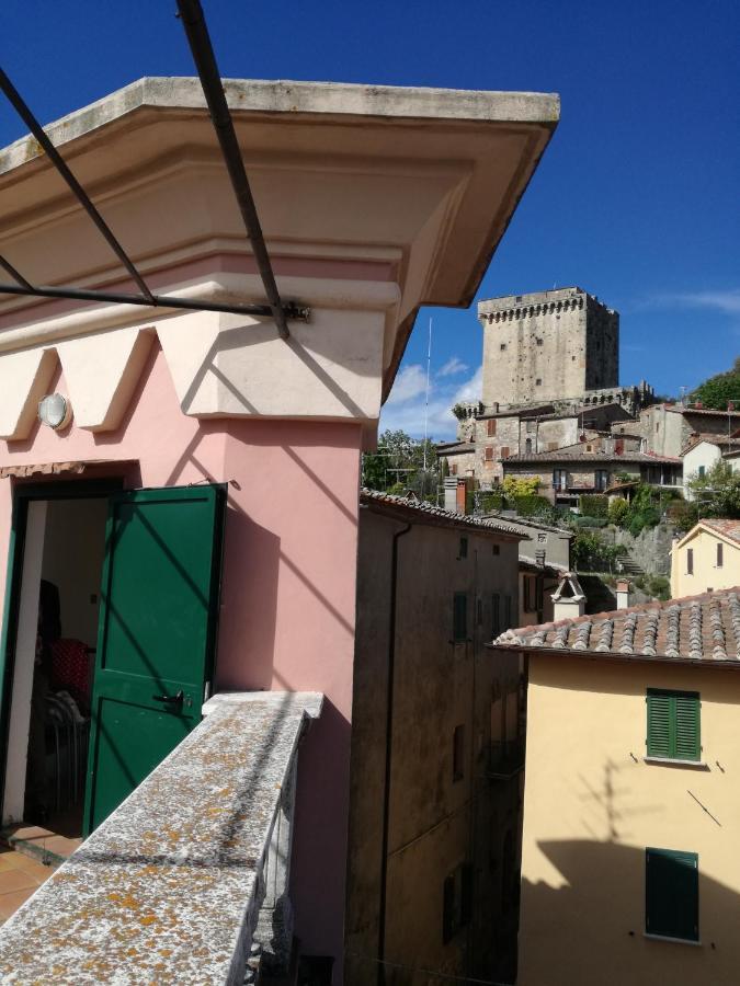 Mansarda Con Solarium Panoramico Su Centro Storico Di Sarteano Vicino Alle Famose Terme Della Val D'Orcia Διαμέρισμα Εξωτερικό φωτογραφία